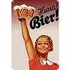 Girl Beer - Vintage Metal Signs(12*16Inch) - Bar