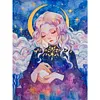 Moon Fairy-11CT Stamped Cross Stitch 45*60cm/17.72*23.62in (Big Size) tapestrymarket