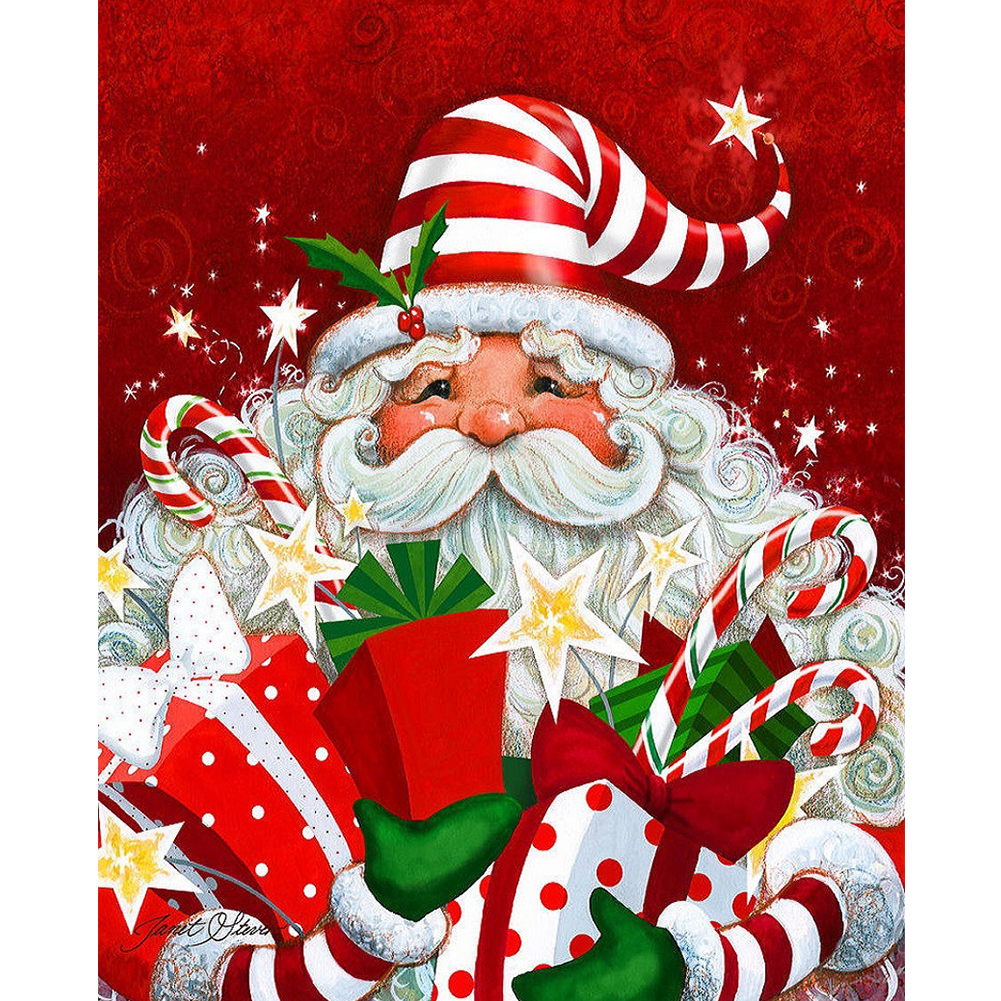 

Santa - Square Drill Diamond Painting - 40*50CM, 501 Original