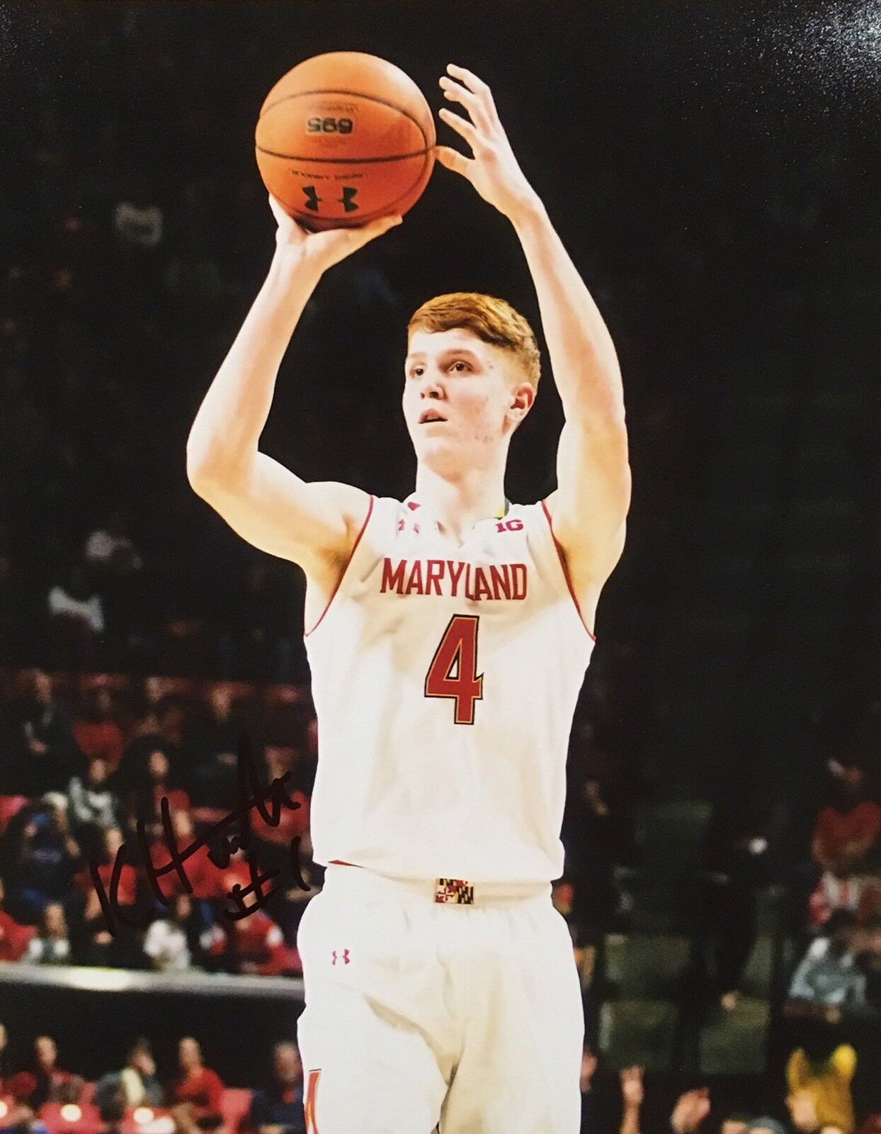 PROOF! KEVIN HUERTER Signed Autographed 8x10 Photo Poster painting ATLANTA HAWKS Maryland