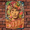 The Doors - Panneaux en &eacute;tain m&eacute;tallique(20*30cm) - Musique