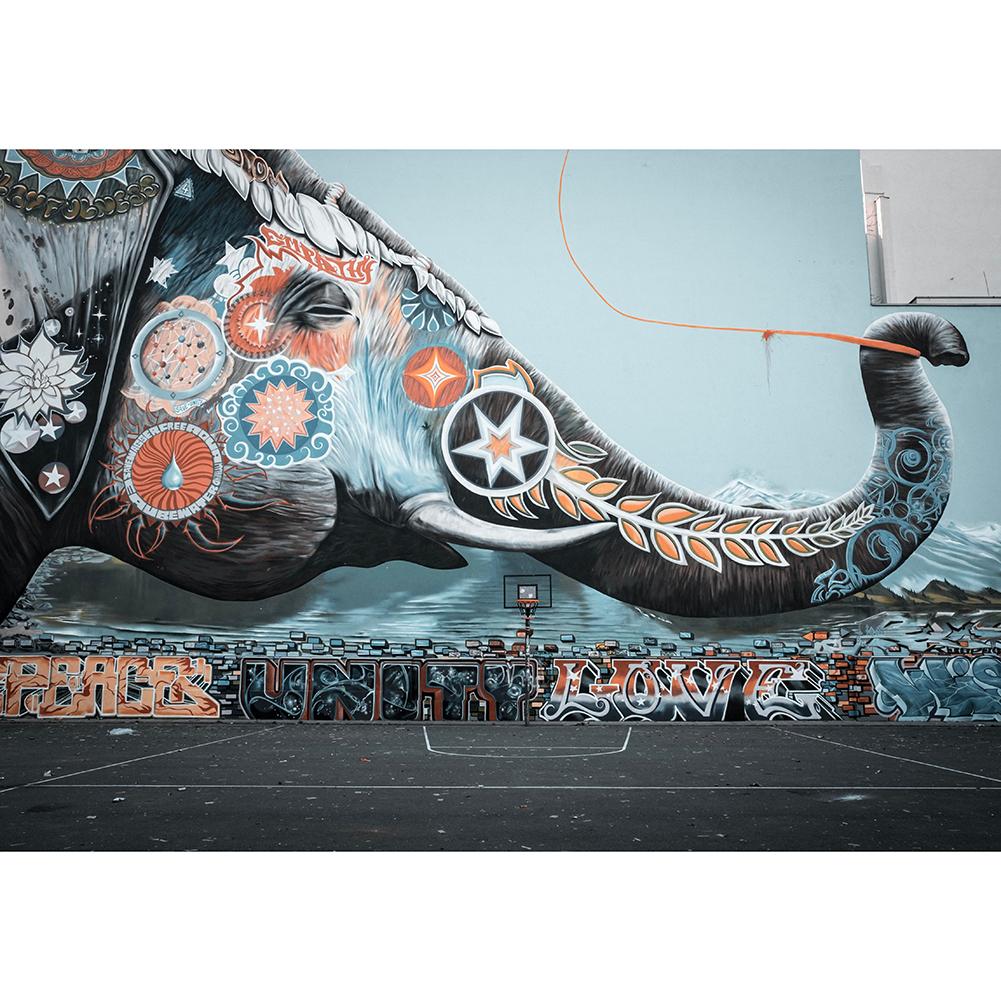 

Abstract Elephant - Round Drill Diamond Painting - 30x40cm, 501 Original