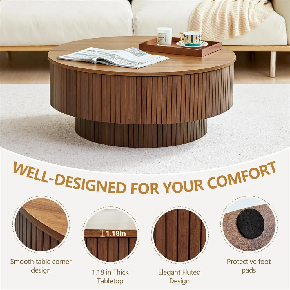 Lift top coffee table