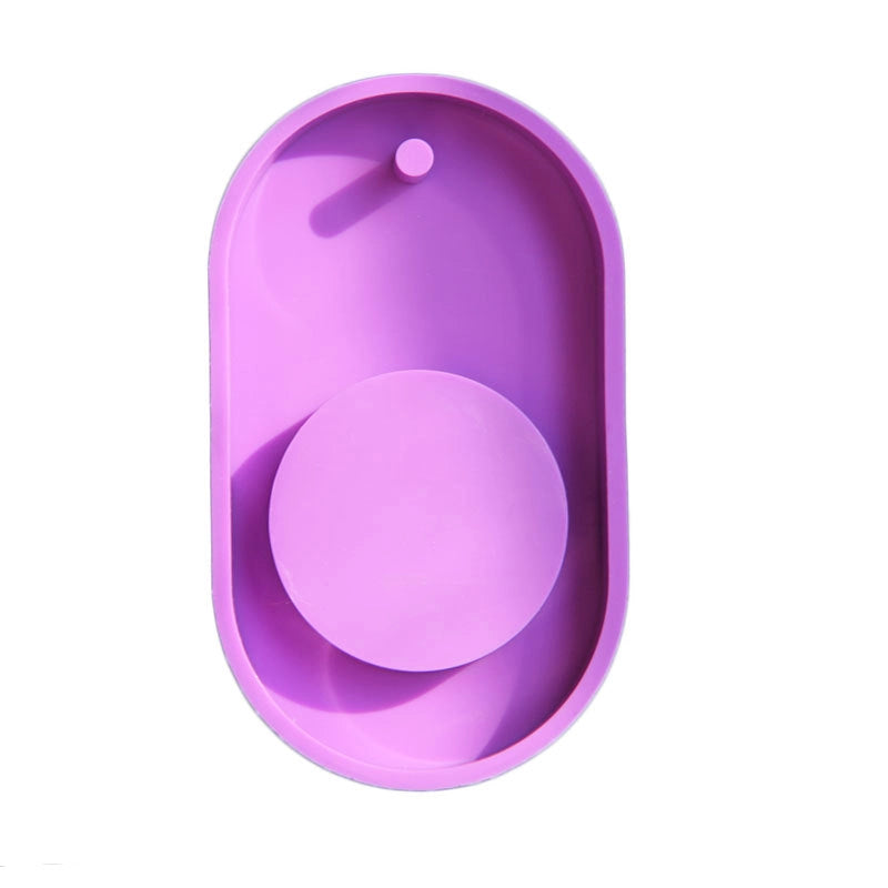 Youyou Mold Quicksand Hollow Micro Landscape DIY Tag Glue Drop Mold Gypsum Aromatherapy Car Pendant Mold