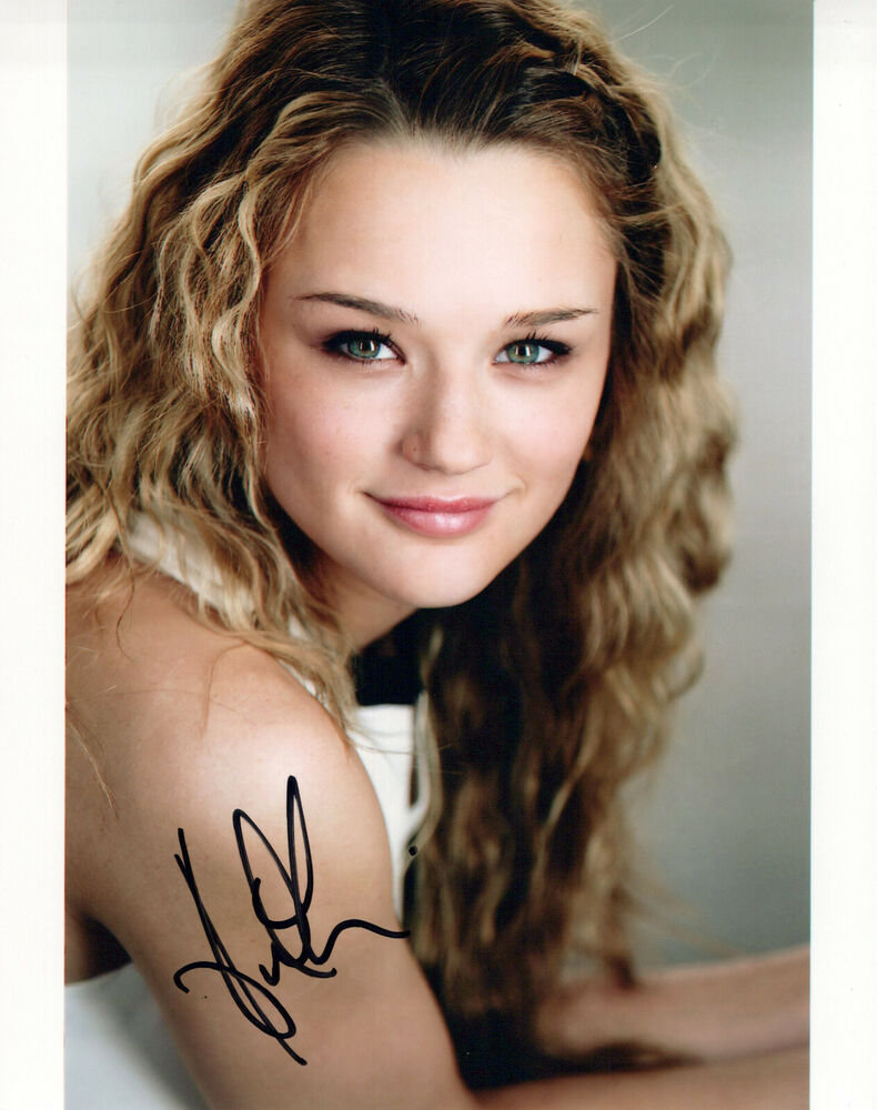 Hunter King glamour shot autographed Photo Poster painting signed 8x10 #6