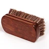 Leather Textile Cleaning Brush Horse Hair Bristle for Car Interior Shoe Bag