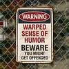 Warning - Vintage Metal Signs - 30*40cm - Warning