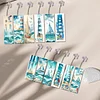 12pcs DIY Lighthouse, Seaside Sailboat Diamond painting bookmark
