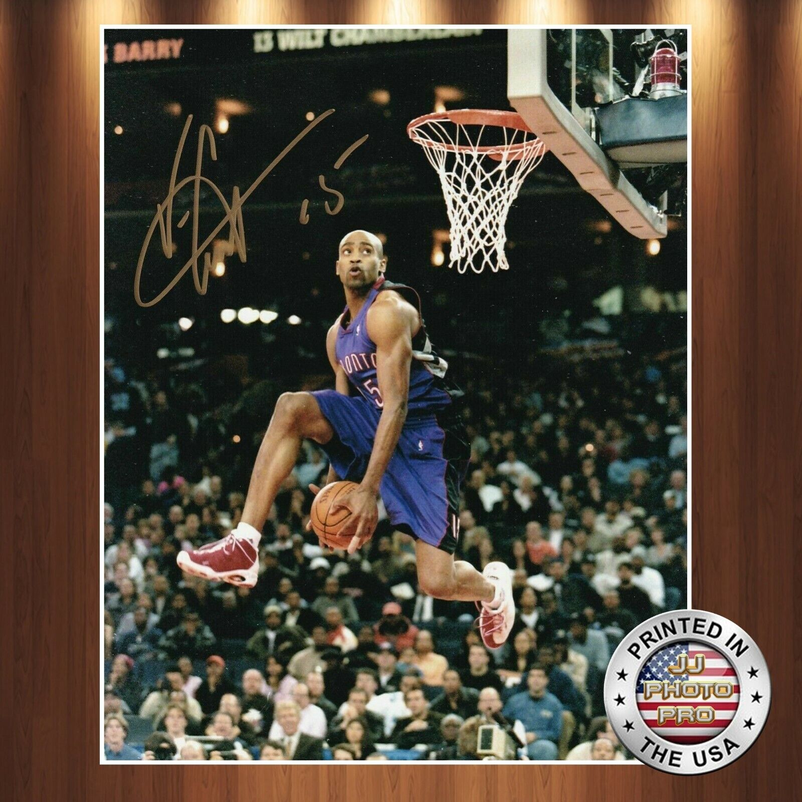 Vince Carter Autographed Signed 8x10 High Quality Premium Photo Poster painting REPRINT