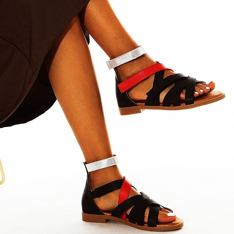 Vanccy Comfortable Mix Color On Cloud Sandals QueenFunky
