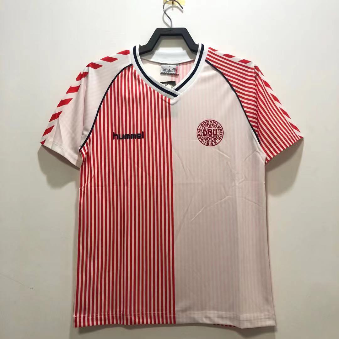 1986 Retro Denmark Away Jersey