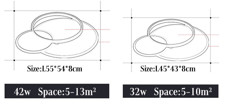 Plafonnier Modern Led Ceiling Light Gold Black White Body Led Chandelier Ceiling Lamp Home Living Room Bedroom Kitchen Luminiare