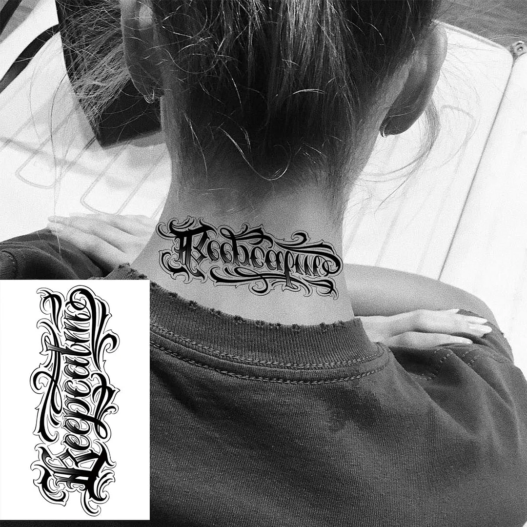 Black Whale Fashion Arm Temporary Tattoos For Women Girl Butterfly Swallow Fake Tattoo Sticker Body Art Waterproof Tatoo Sticker