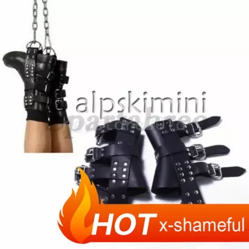 pornhint Pornhint Ankle Boot Suspension Cuffs Binders Suspension Play Restraint Hanging Toy