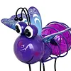 Solar Bees Lights Solar LED Garden Lights Waterproof Cute Ant Statue Garden Decor 3D Metal Ants Art Decor for Garden Backyard Table Wall Decor