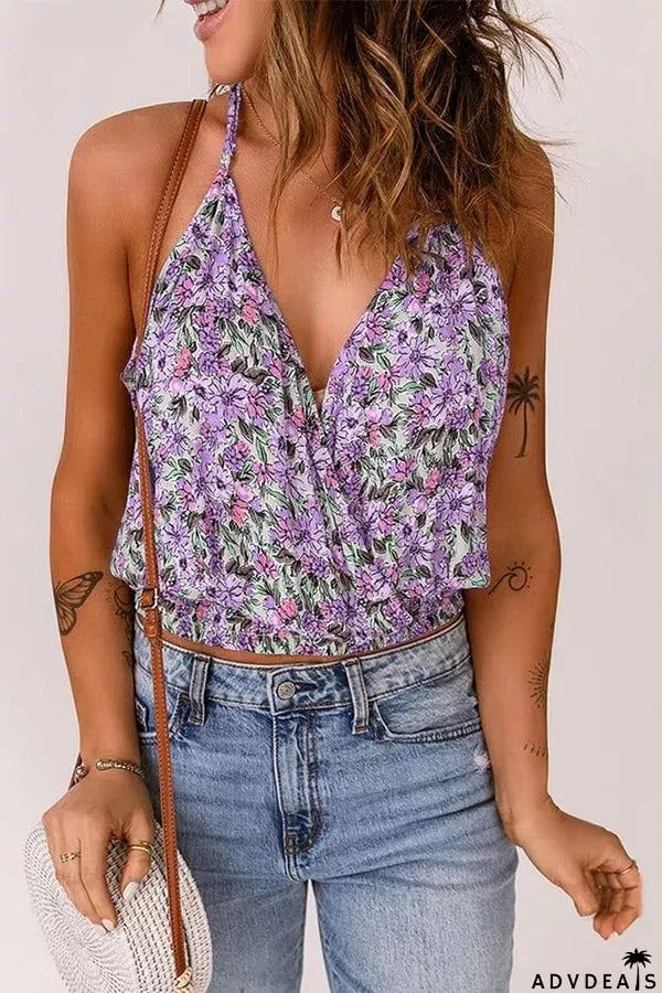 Book The Trip Floral Tank Top