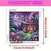 Witch Hat Houses - Crystal Rhinestone Diamond Painting