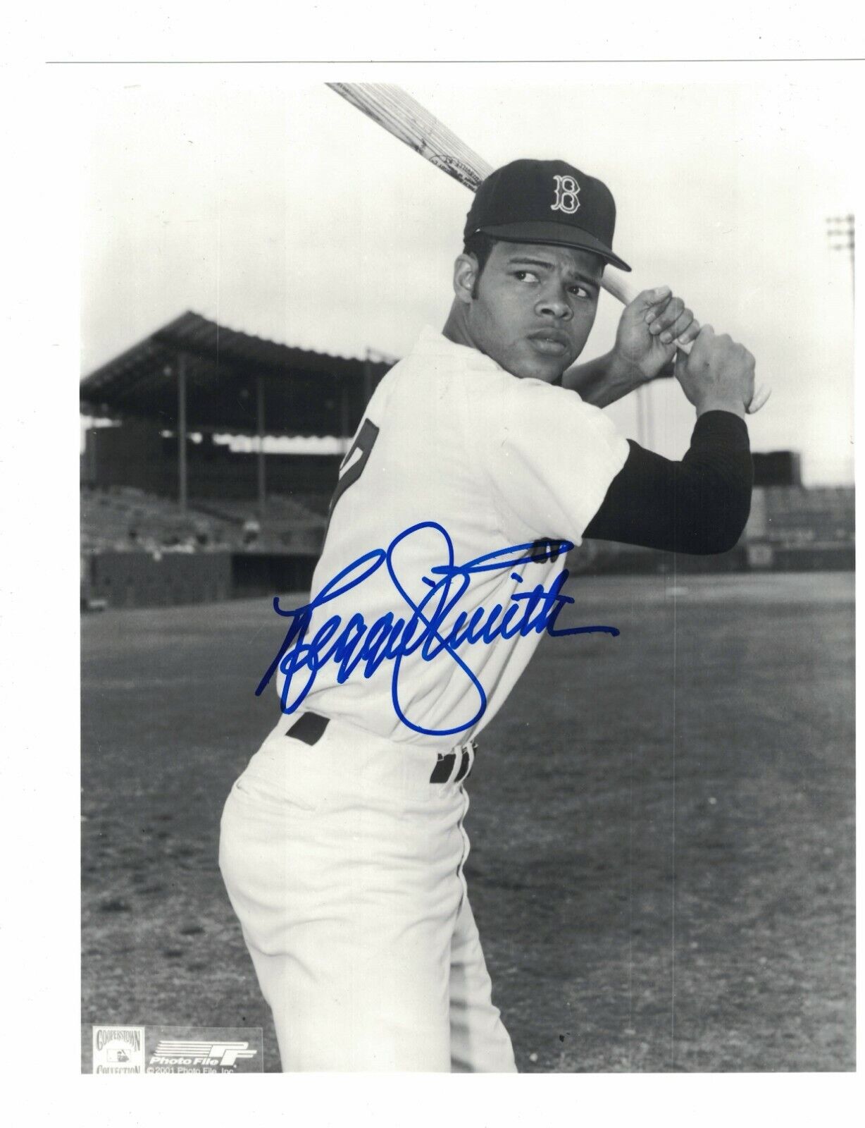 Reggie Smith Boston Red Sox Signed 8x10