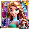 (40*40cm)DIY Square Partial AB Drill Diamond Painting - Princess
