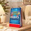 Rainbow Sunflower Diamond Art Monthly Flip Tabletop Calendar January 2027 - December 2027 Small Desktop Calendar Planner for Living Room Bedroom Office Desk Gift Giving