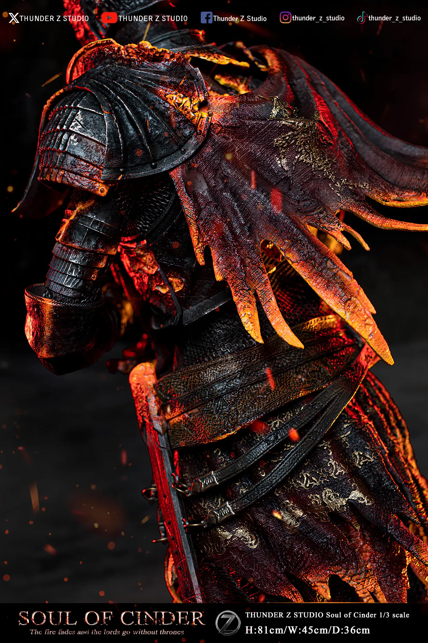 THUNDER Z Studio - Dark Souls Lord of Cinder 1/3 Statue(GK)