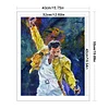 Freddie Mercury - 11CT Counted Cross Stitch - 40*50cm