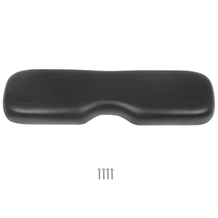 SEBLAFF Black Seat Back Cushion Front Seat Lean Back Replacement for Club Car RXV 2008+ Golf Cart
