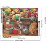Cat-Full carr&eacute; diamant peinture-50 * 40cm