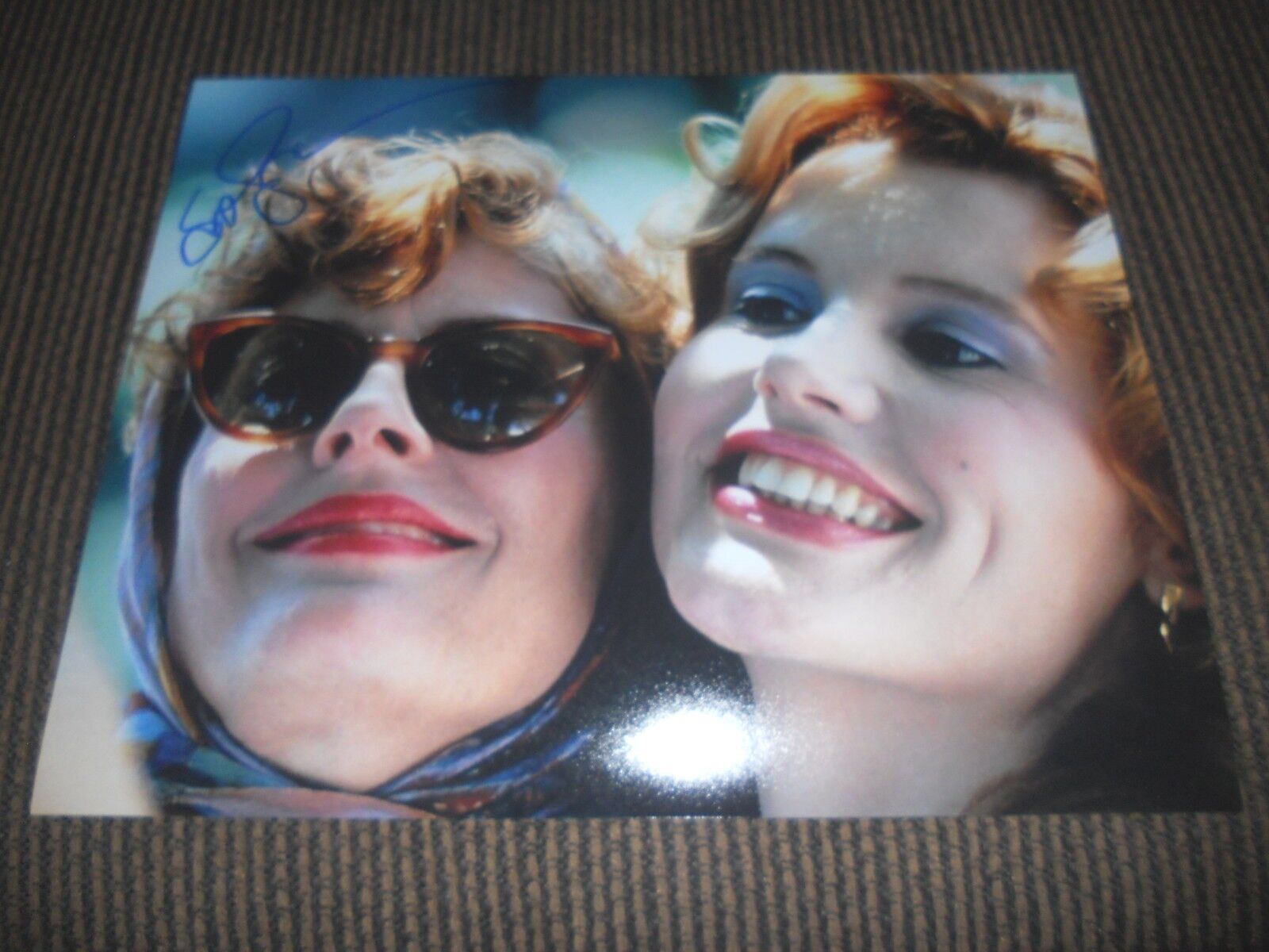 Susan Sarandon Thelma Louise Signed 11x14 Photo Poster painting PSA Guaranteed #2 F4