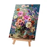Framed Daisy-Paint By Numbers Acrylic Painting 30*40Cm With Color Box 5Ml（18Colors）