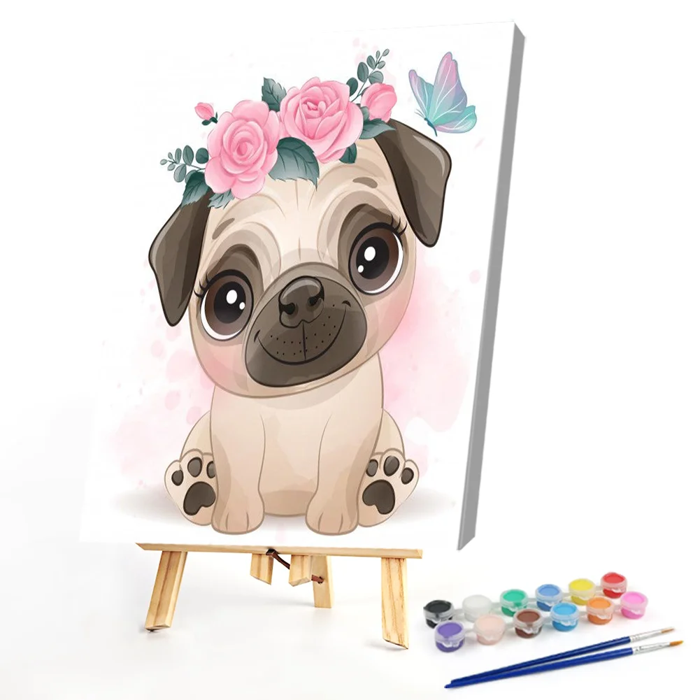Dog - Paint By Numbers(50*40CM)