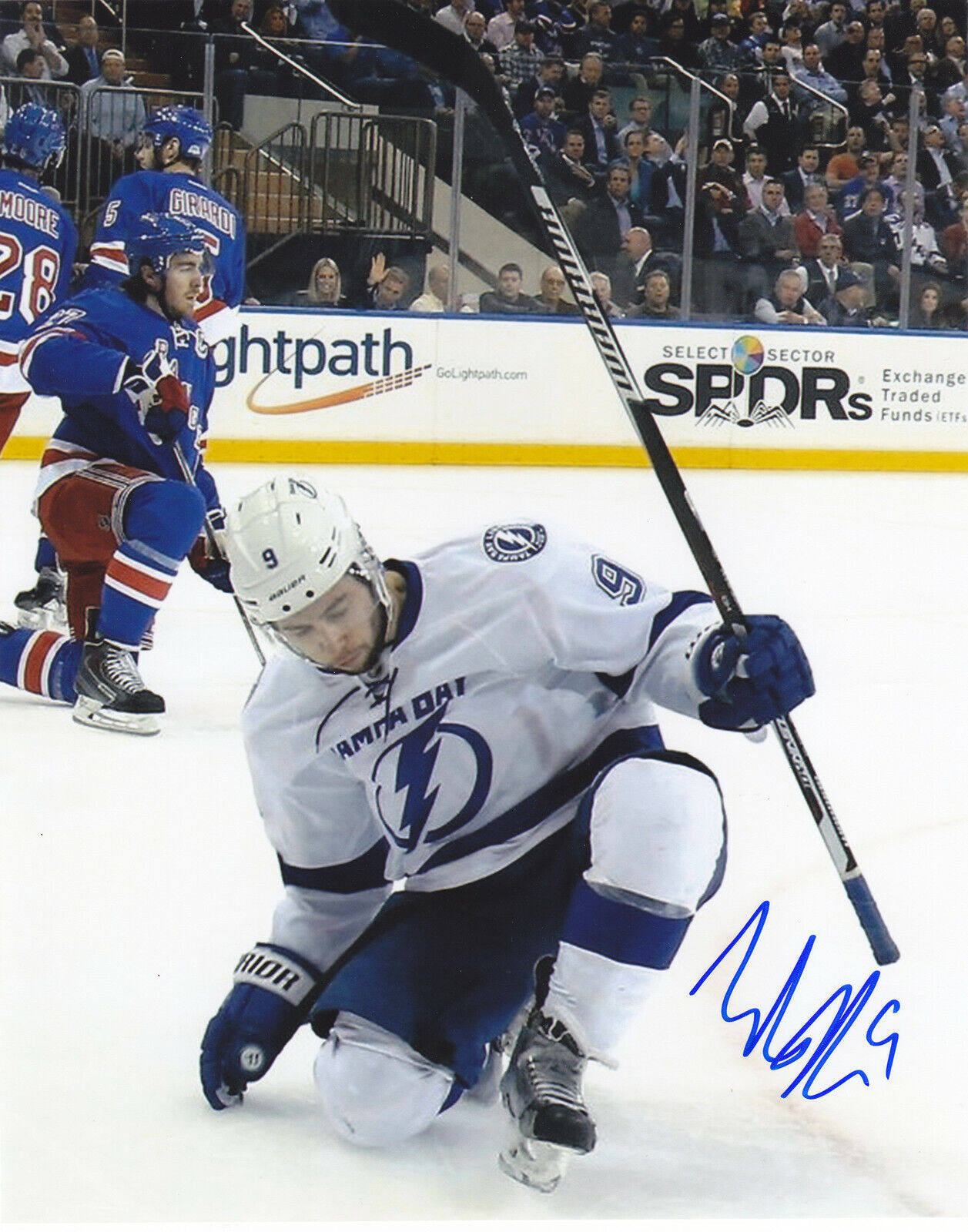 TYLER JOHNSON SIGNED AUTOGRAPH TAMPA BAY LIGHTNING 8X10 Photo Poster painting PROOF #2