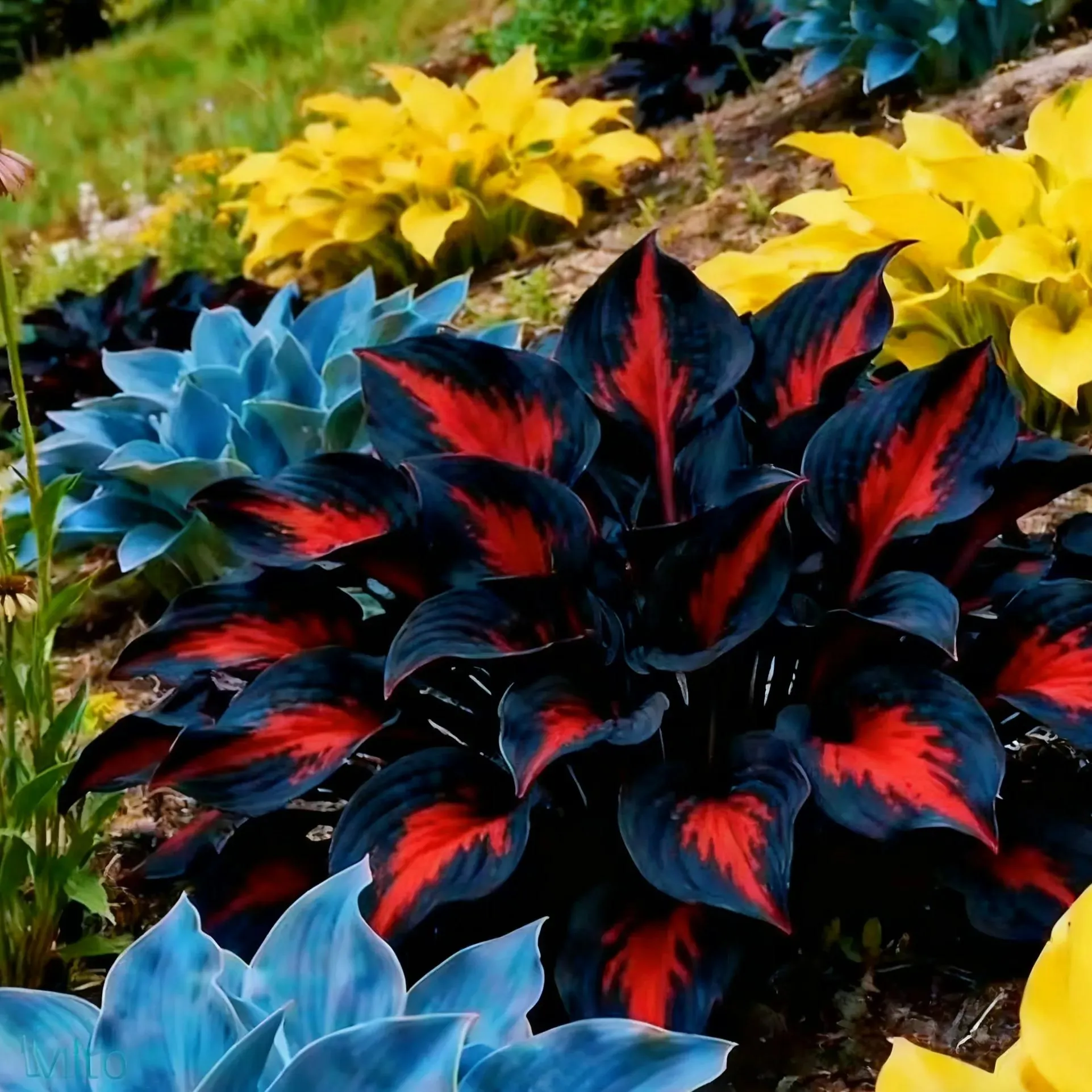 Muticolor Hosta Seeds-Perennial Shade Plant for Garden and Yard Plant🌈God's Artistic Canvas