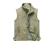 Men's Outdoor Fashionable Simple Stand Collar Vest