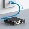 Ethernet Splitter 1 to 2 1000Mbps Gigabit Internet Cable Splitter RJ45 Splitter