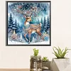 Diamond Painting-DIY Crystal Rhinestone Christmas Elk