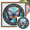 Butterfly - 18CT Stamped Cross Stitch 20*20cm/7.87*7.87in