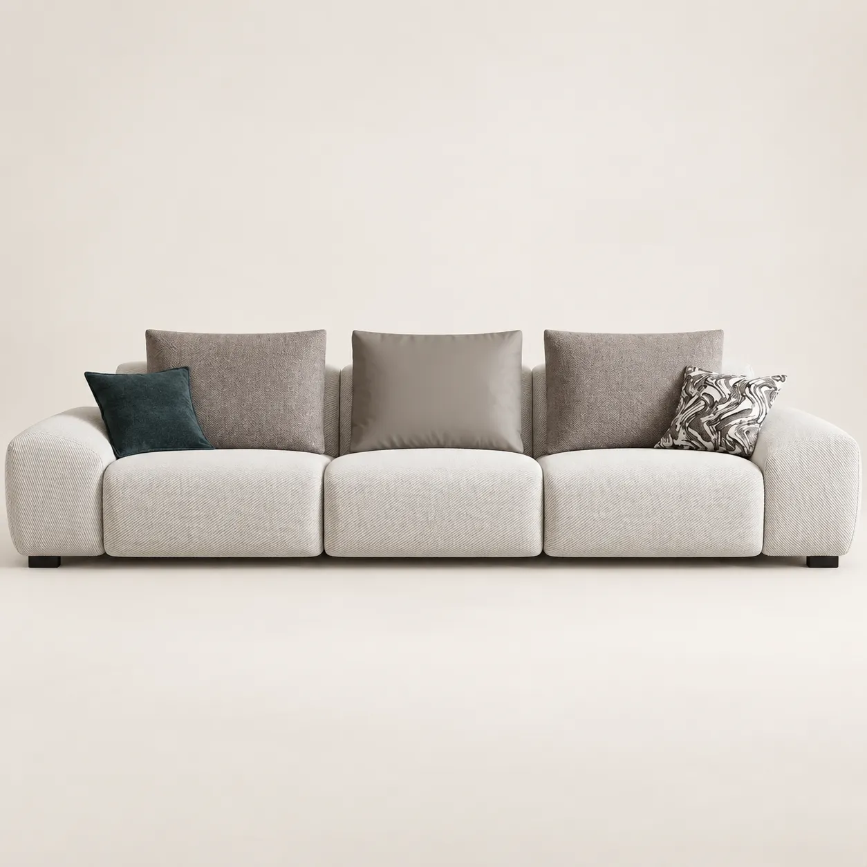 Iceland Sofa - Ivory - White studio product view