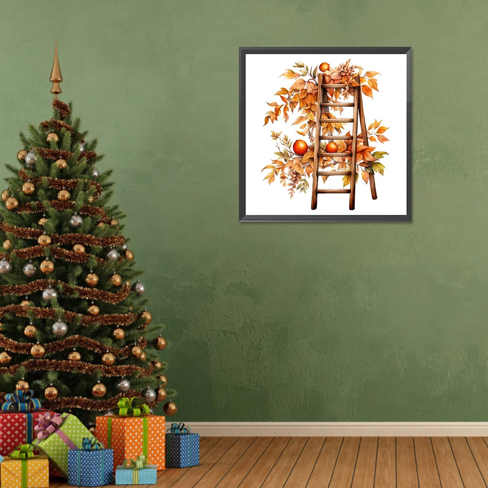 Diamond Painting - Full Round Drill - Harvest Ladder(Canvas|30*30cm)