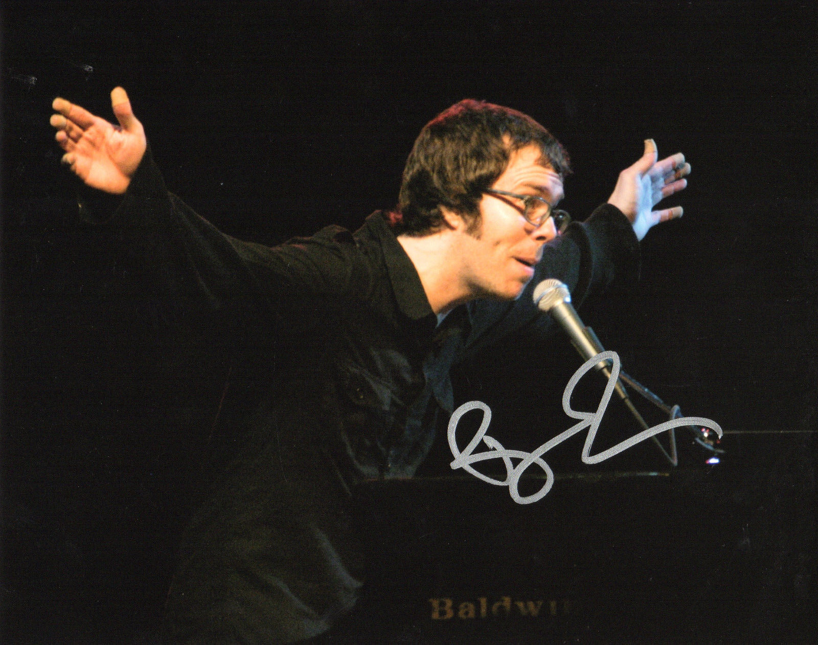 GFA Pianist Singer from Five * BEN FOLDS * Signed 8x10 Photo Poster painting AD1 PROOF COA