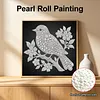 DIY Pearl Painting Bird for Home Wall Decor(25x25cm)