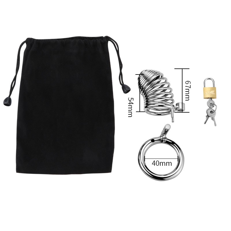 Rings Metal Chastity Device 