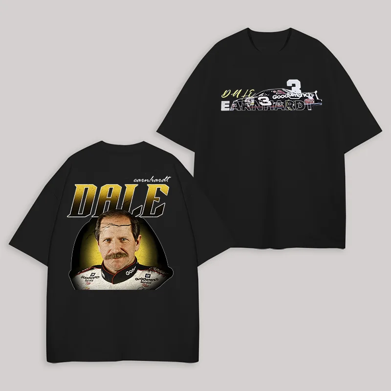 Dale Earnhardt Printed Unisex Oversized T-Shirt