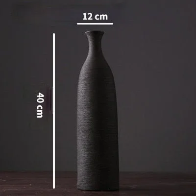 Vases Home Decoration Accessories Ceramic Vase Modern Minimalism Flower Vase Living Room Decoration Office Table Decoration