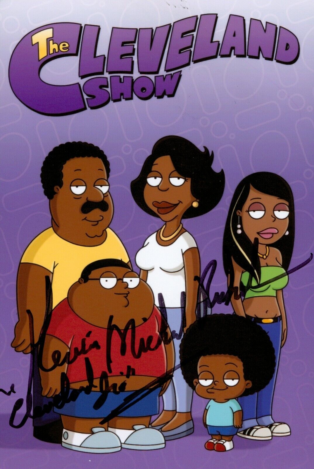 Kevin Michael Richardson Signed 6x4 Photo Poster painting The Cleveland Show Autograph + COA