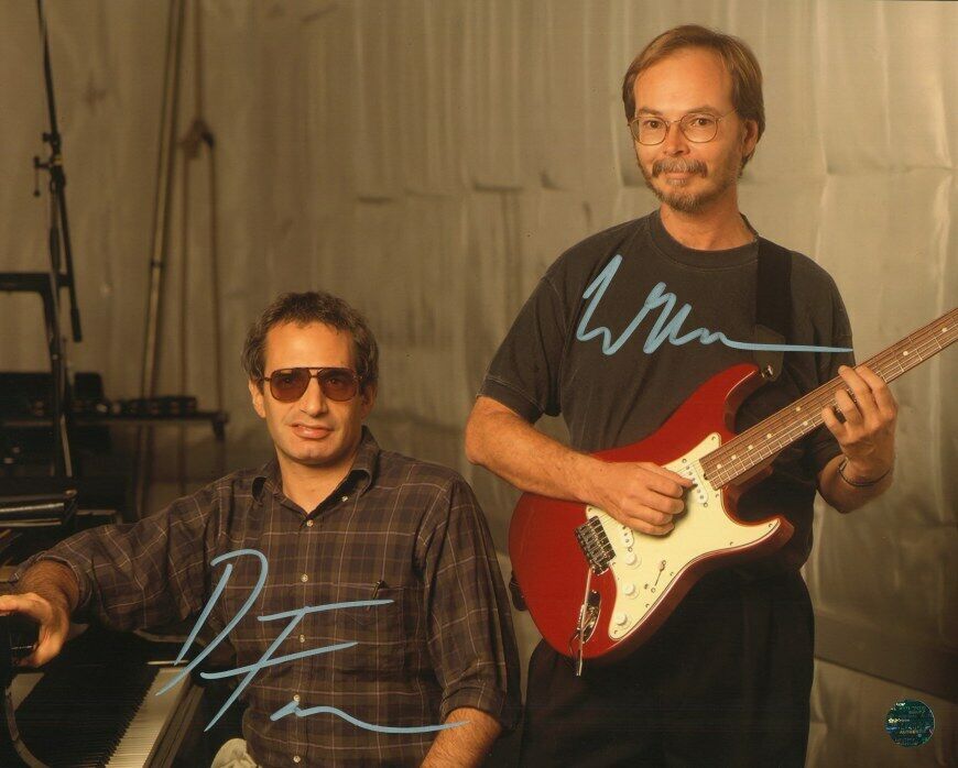 WALTER BECKER, DONALD FAGEN - Steely Dan Autographed Original 8x10 Photo Poster painting LOA TTM