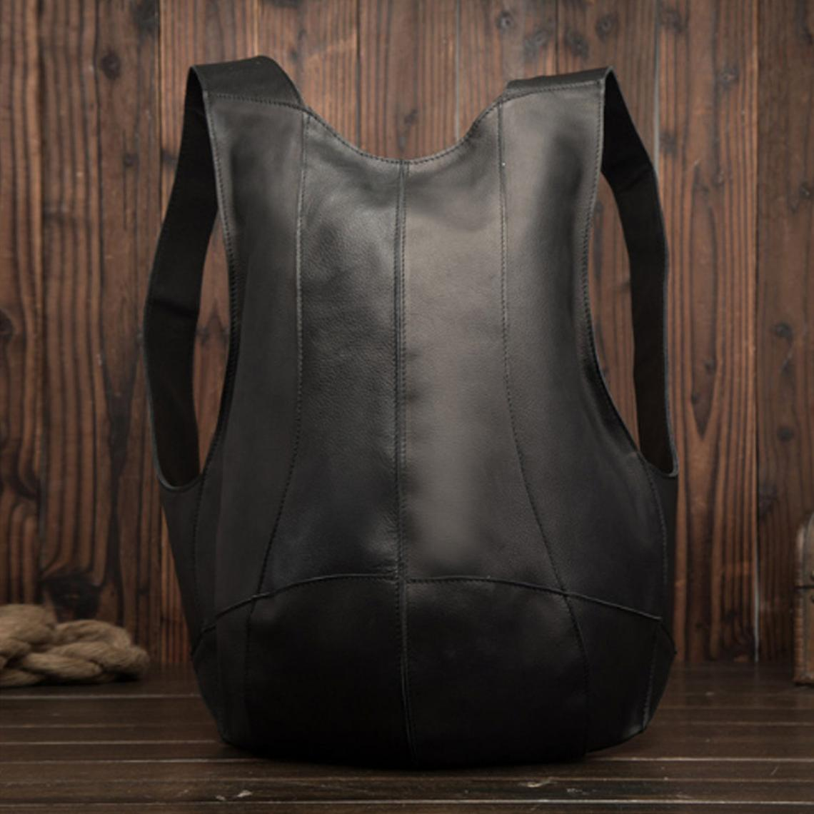 Vintage Man Woman Backpack