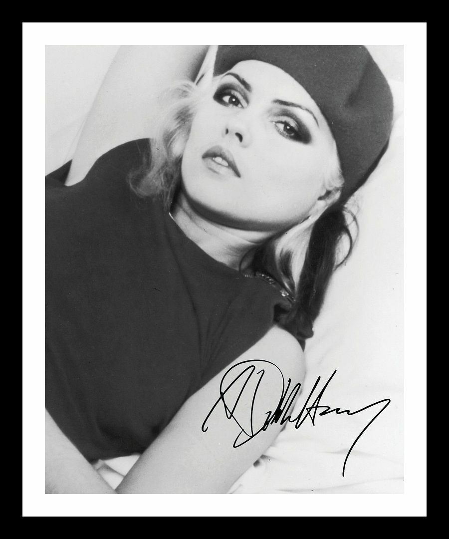 Debbie Harry Autograph Signed & Framed Photo Poster painting