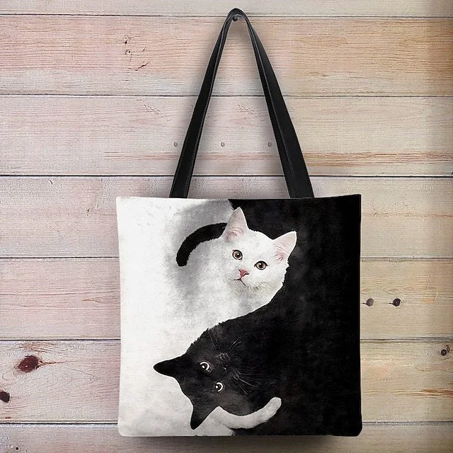 Style & Comfort for Mature Women Women's Cat Print Crossbody Bag