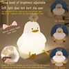 Duck Pat Light, Cute Duck Children's Night Light, Touch Control, Type-C Rechargeable, Suitable for Breastfeeding Toddlers